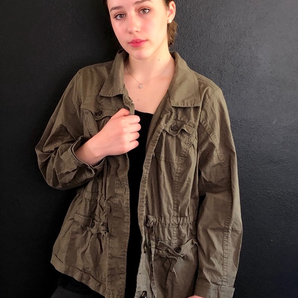 Olive-Colored Jacket - Picture 2 of 6